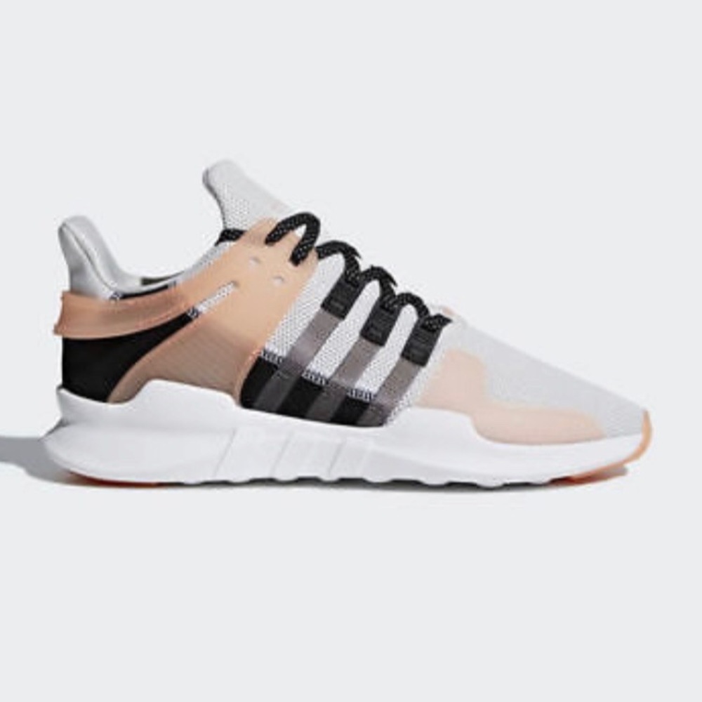 Women Adidas EQT Support ADV peach grey & black